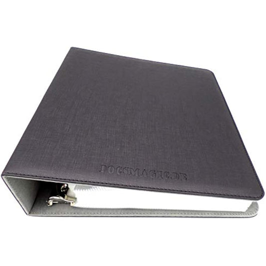 docsmagic.de 3-Ring Premium Album Black + 100 9-Pocket Premium Pages - PKM - YGO - MTG
