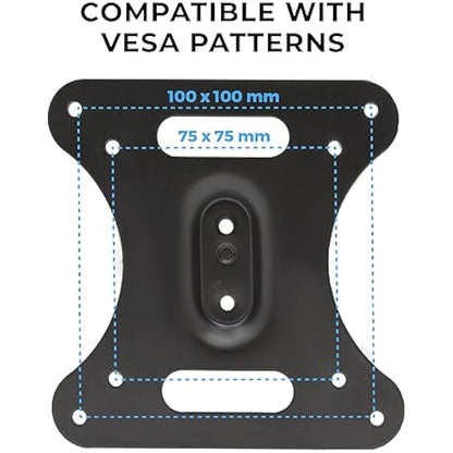 HumanCentric VESA Mount Adapter Compatible with MSI Optix MAG341CQ, AG32C, AG32CQ, G24C, G27C, G27C2 Monitors, Does Not Fit MAG24C, For 75x755 and 100x100mm Patterns