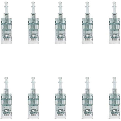 Dr. Pen Ultima M8 Microneedling Pen Original Replacement Cartridges 24 Pins, Compatible with Dr. Pen M7S and Angel Kiss M8 PRO Derma Pen, for Face Body Skin, 10 pcs/Pack