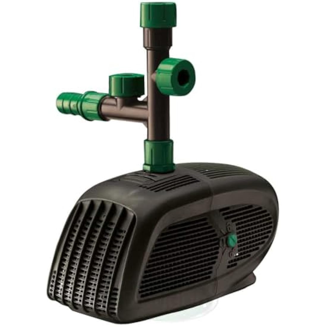 Blagdon Midipond High Performance Pond Pump to Run Fountains, Waterfalls & Filters, Economical, 5 Fountain Heads, Adjustable Extension Pipes, Fittings Included, Easy Clean, for Ponds up to 6668 Litres