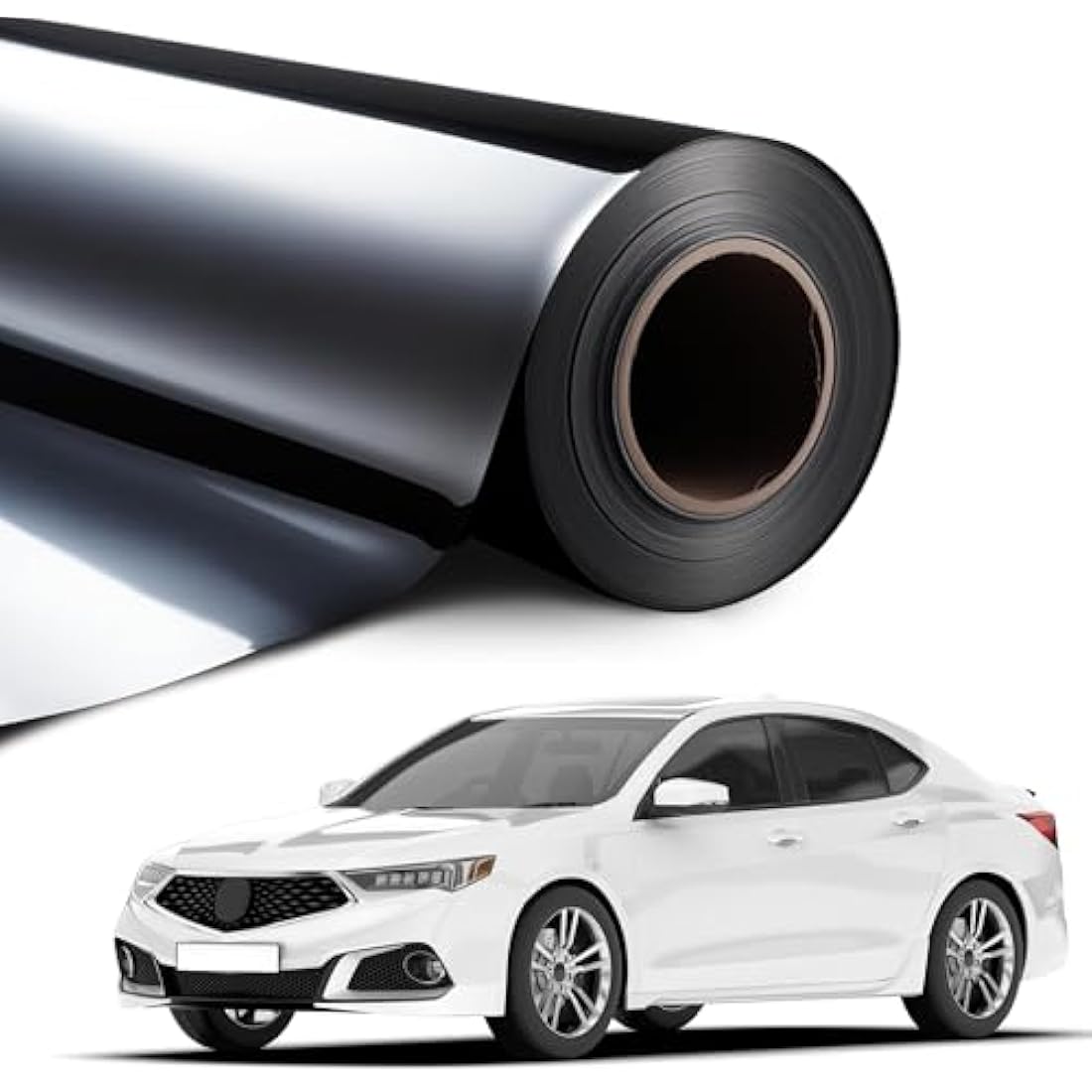 Car Window Tint BLACKGLASS IX Professional Quality Window Tinting Film for Van & Vehicles (15% VLT, 6m x 65cm, 2 Ply, Dark Smoke Tint) Solar, Glare and Privacy Film With Installation Instructions