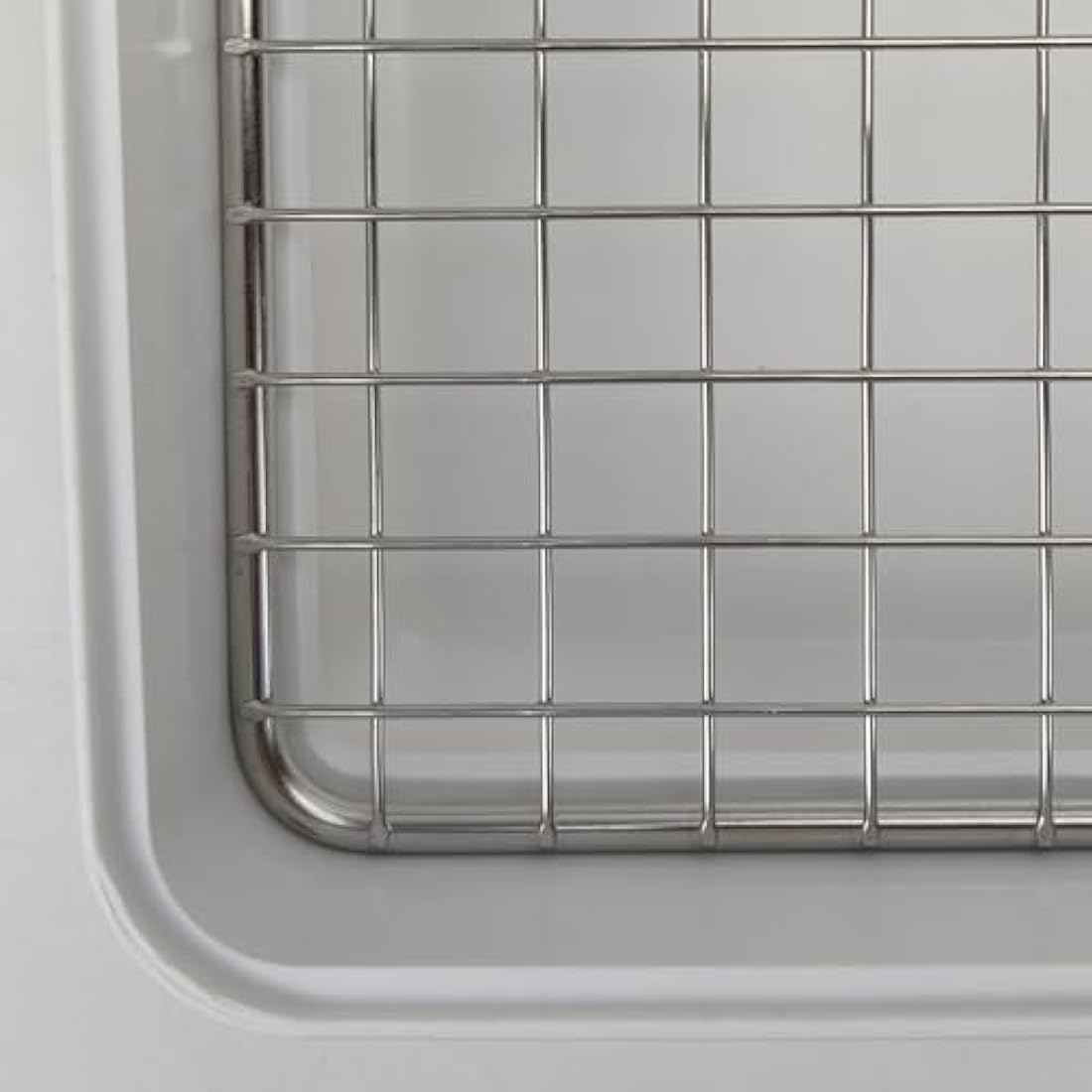22x18 Super Large Rabbit Litter Box with 2 Grates (Metal & Plastic), Bunny Litter Tray for Cage, Small Animal Potty Trainer for Adult Rabbit Flemish Giant Rabbits
