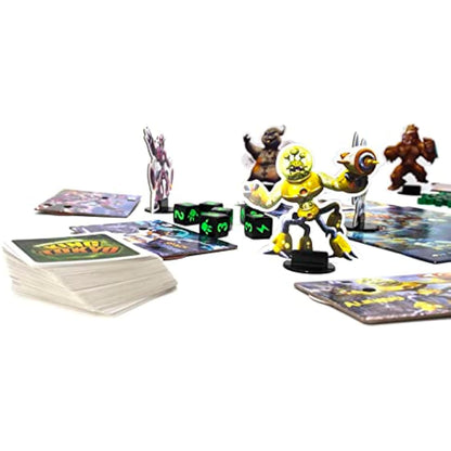 Iello | King of Tokyo Game (2016 Edition) | Board Game | Ages 8+ | 2-6 Players | 30 Minutes Playing Time