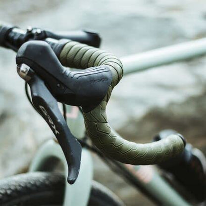 ERGON BT Handlebar Tape for Gravel Bikes 3.5mm thickness, Swamp Green