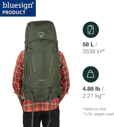 Osprey Men's Kestrel Men's Backpack (pack of 1)