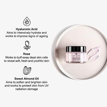 Avant | Beauty Sleeping Mask | Improves Radiance, Firms and Revitalises | Harmonious Quartz Revitalising Firming Mask | 50 ml