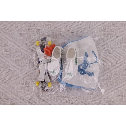 Morofme Mini Finger Toy Set: Finger Skateboards, Shoes, Pants & Knee Pads for Graffiti Fingerboard for Kids & Adults