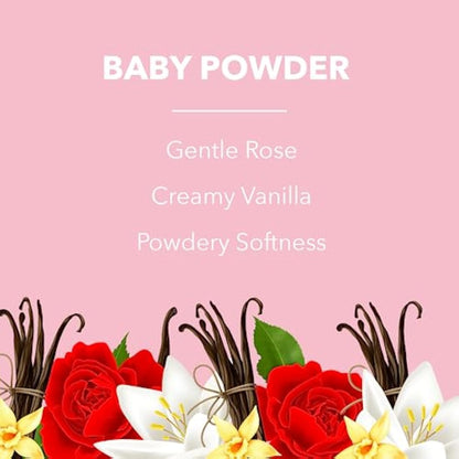 Fabulosa 4 in 1 Concentrated Antibacterial Disinfectant All Purpose Cleaner, 220ml, 12 pack, Bliss Baby Powder