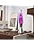 MATHMOS Astro Baby Lava Lamp Silver | Made in Britain Since 1964 | Violet & Red Lava Lamps | Unique Lava Lamp Formula | Made to The Highest Safety Standards