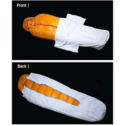 3F UL GEAR Tyvek Sleeping Bag Cover Liner Waterproof Bivy Bag Camping Bags Ventilate Moisture-Proof Warming Every Dirty Inner Liner BIVY Sack (Type B)