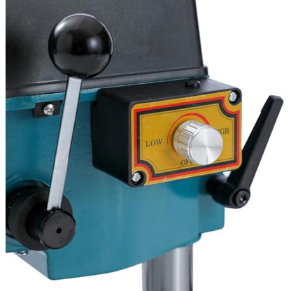 KATSU Mini Bench Drill Pillar Press Stand 100W with Fully Adjustable Speed + 6mm Chuck + Handle Lock + Electronic Variable Speed Switch