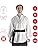 Hemad.de Medieval Pirate Shirt Lace Up Pure Cotton White