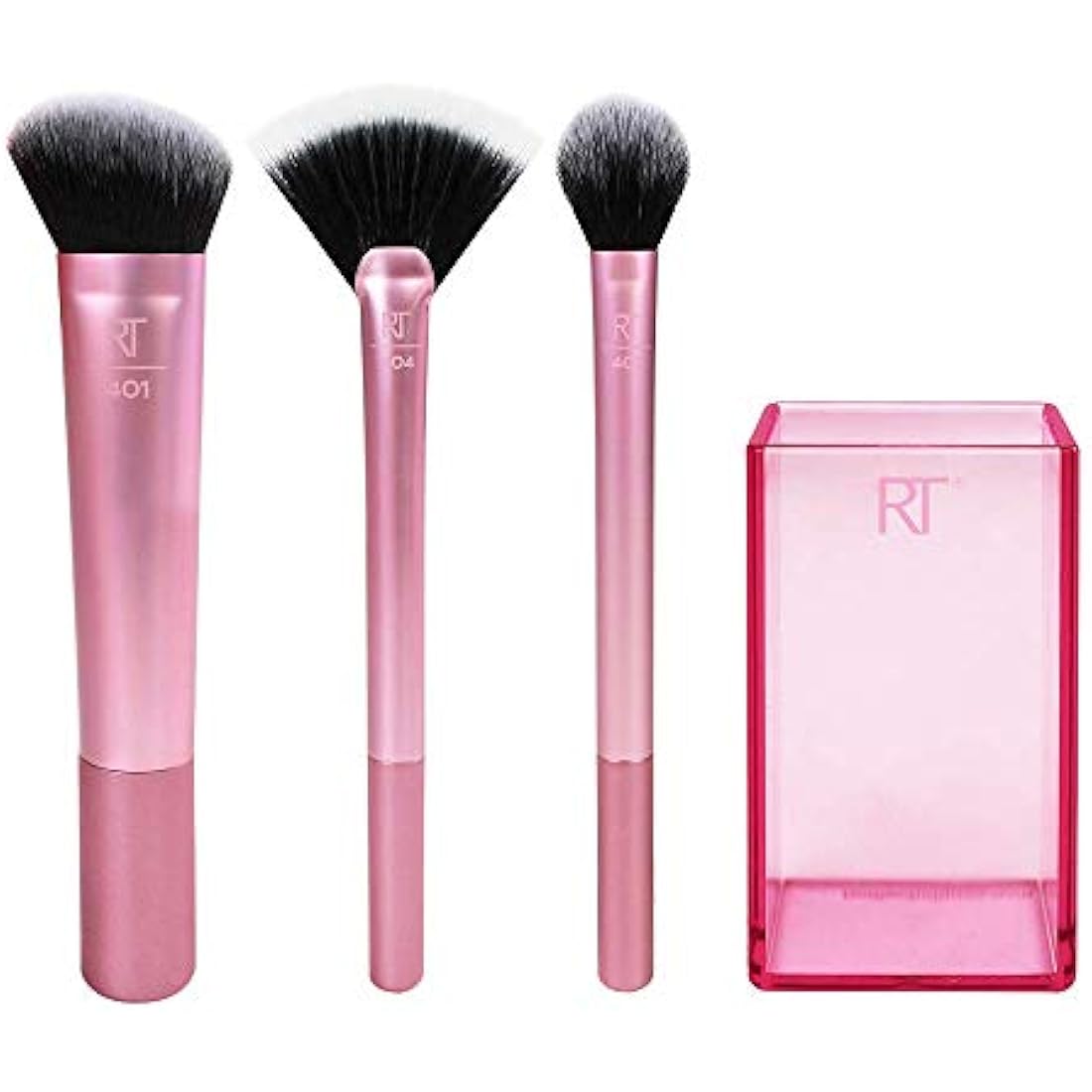 Real Techniques Sculpting Makeup Brush Set for Contouring and Highlighting (Packaging and Handle Colour May Vary)