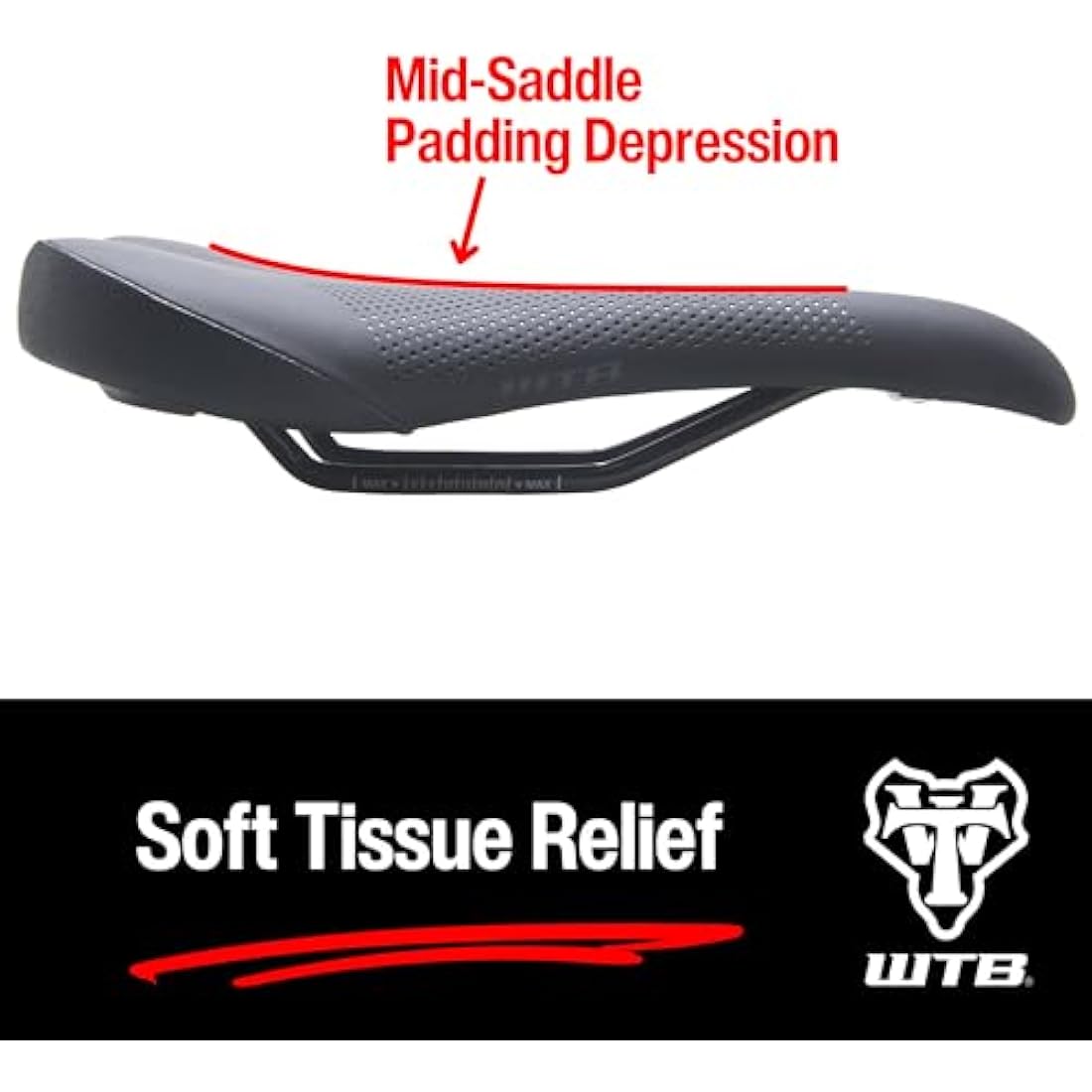 WTB Volt Narrow Cromoly Black Saddle (W065-0583)