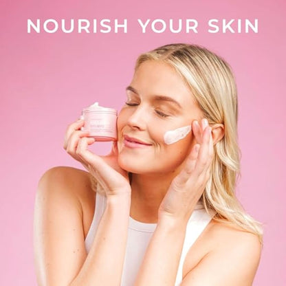 Swedish Collagen Deluxe, 50 ml | Anti-Aging Day Cream with Retinol, Collagen Peptides, Vitamin E and Aloe Vera | Skin Treatment and Face Moisturiser for Hydration and Skin Health