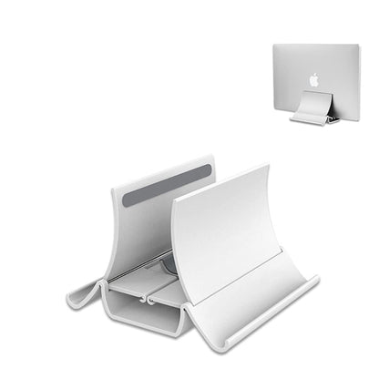 VOANZO Vertical Laptop Stand Gravity Notebook Holder Desktop Space Saving Laptop Stand Dock for All Laptop Models （up to 17.3"）