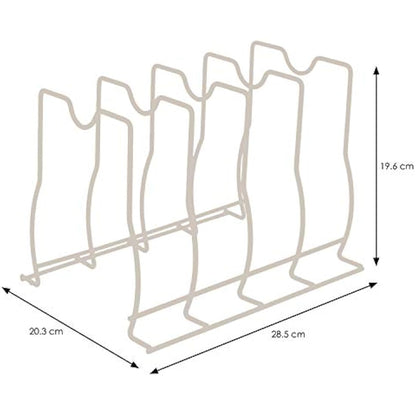 simplywire – Bakeware, Pan and Lid Storage Organiser - White