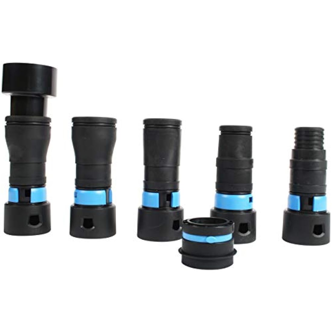 Cen-Tec Systems Quick Click 95237 32mm Vacuum Cleaner Power Tool/Sander Dust Extraction Adaptor Set (19-58mm) Compatible with DeWalt, Milwaukee, Festool, Fein, Hitachi, Einhell and Others