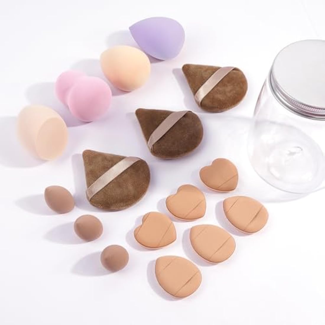 MAANGE Makeup Brushes, 51 Pcs Makeup Tool Set Multi-functional Makeup Brush Set Foundation Powder Blush Concealers Eyeshadows Make up Brushes(Black Gold)