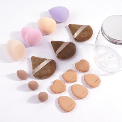 MAANGE Makeup Brushes, 51 Pcs Makeup Tool Set Multi-functional Makeup Brush Set Foundation Powder Blush Concealers Eyeshadows Make up Brushes(Black Gold)