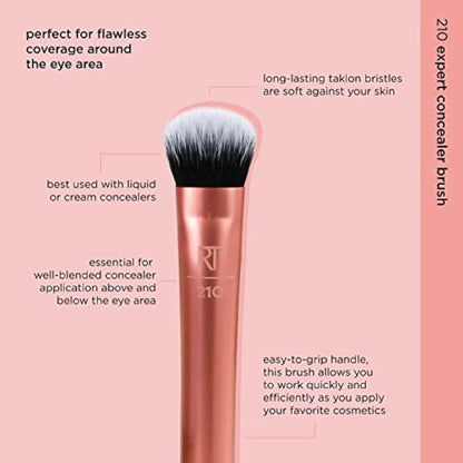 Real Techniques Expert Concealer Makeup Brush (Packaging and Handle Colour May Vary)