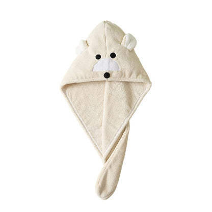 SJTJSPX Hair Towel Wrap Super absorbent hair drying hat Parent-child shower cap quick drying Turban Soft Anti-Frizz Head Towel Twist Wet Hair Towel