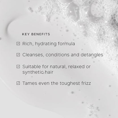 Philip Kingsley | Moisture Extreme Enriching Shampoo | For Curly, Dry, Damaged Hair | Moisturises, Hydrates, and Adds Shine| Detangles and Controls Frizz Adds Shine | 1000ml