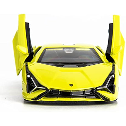 RMZ City 1/36 Scale Lamborghini Sián FKP37 Casting Car Model, Zinc Alloy Pull Back Vehicles Toy Car for Toddlers Kids Boys Girls Gift