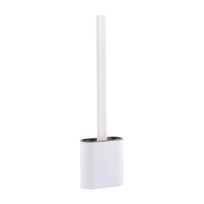 Ibergrif Silicone Toilet Brush and Holder Set, Quick Drying, Deep Cleaning