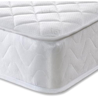eXtreme comfort ltd Flame Essentials European Single Mattress (90x200cm) | Foam-Free Bonnell Spring | Cooltouch Breathable Cover | Plush Comfort Support | 18cm Deep Value Mattress | UK Made