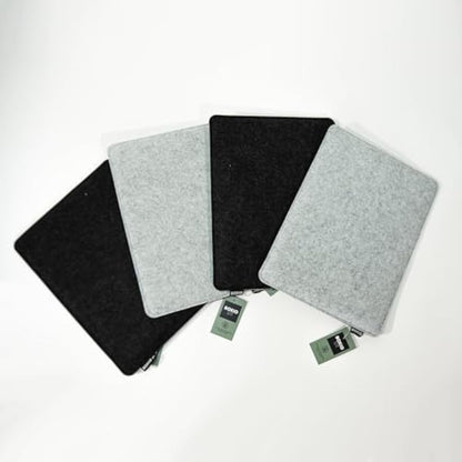 BOXIO - Sit: Pack of 4 - Seat Cushion Felt 40 x 30 cm Toilet Wash Accessories - Camping Accessories - Eurobox Wash Accessories - Felt Cushion Chair Cushion & Chair Pad - Separating Toilet Camping