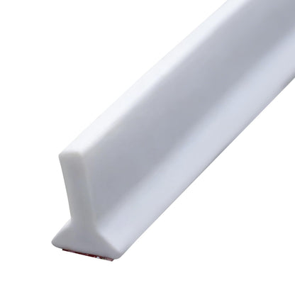 1.2M T Silicone Shower Threshold Water Barrier,Wet Room Bathroom Floor Beading,Shower Tray Sealing Strip,Tile Edge Caulk Trim for Bathroom