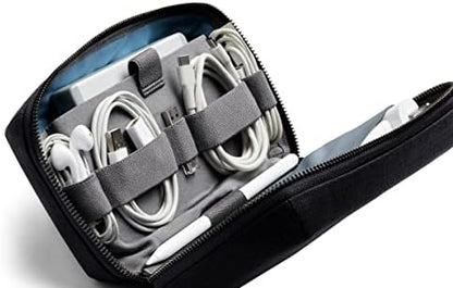 Bellroy Tech Kit Zipper Case for Hi-Tech Accessories (Charger, Portable Charger, Cables, Headphones)
