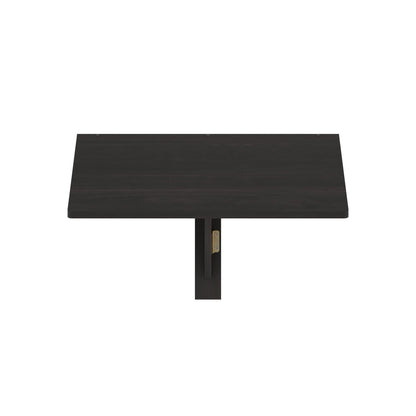 Furinno Hermite Wall Mounting Folding Table, Espresso