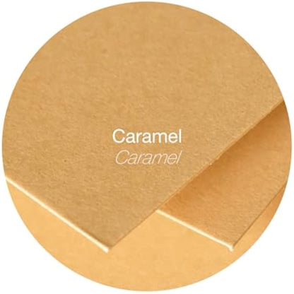 Clairefontaine - Ref 5480C - Pollen Envelopes (Pack of 20) - 75 x 100mm Sized, 120gsm Paper, Gummed Seal, Inkjet & Laser Printer Compatible, Acid Free - Caramel