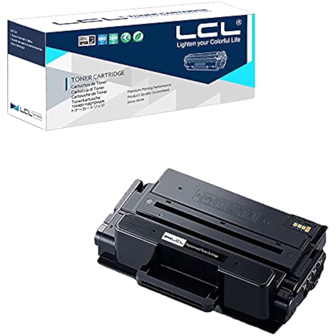 LCL Compatible Toner Cartridge MLT-D203E 10000 pages (1 Black) Replacement for Samsung ProXpress SL-M3820 M3820ND M3820DW M4020ND M3870FD M3870FW M4070FR