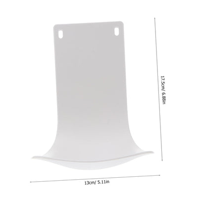 Cabilock 2pcs Soap Dispenser Drip Tray Wall Mount Automatic Dispenser Catch Tray Soap Drip Catcher for Home Office Hotel Restroom