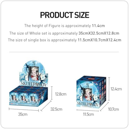 POP MART SKULLPANDA The Mirage Series Figures Whole Set Premium Design Gifts for Women Fan-Favorite Collectible Chic Art Toy Action Figure
