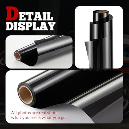 Vepagoo Universal Car Window Tint Film 35% VLT- 6.1m x 50cm Ceramic Privacy Window Tint, Blocks UV/IR Rays, Heat & Glare - Scratch Resistance Car Window Film Roll