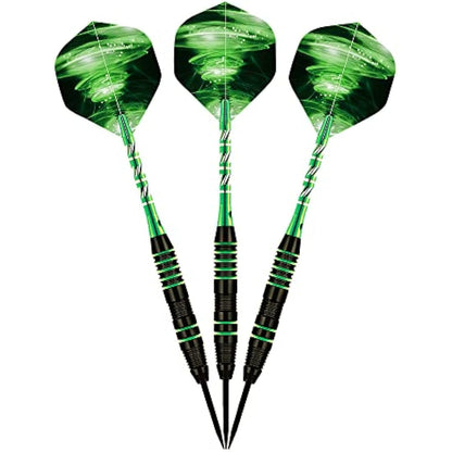 Steel Tip Darts Set,3 Pack Professional Dart with Aluminum Shafts and Darts Case