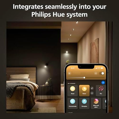 Philips Hue GU10 – Smart Spotlight – (2-Pack) White Ambiance