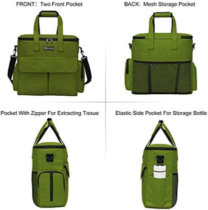 Airline Approved Pet Travel Bag, Weekend Travel Set for Dog and Cat, Tote Organizer with Multi-Function Pockets