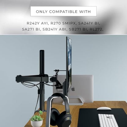 HumanCentric VESA Mount Compatible with Acer Monitors SA241Y bi, SA271 bi, SB241Y Abi, SB271 bi, RL242YE, R242Y Ayi and R270 SMIPX and Viewsonic VX2776-smhd-2 and VX2476-smhd-2