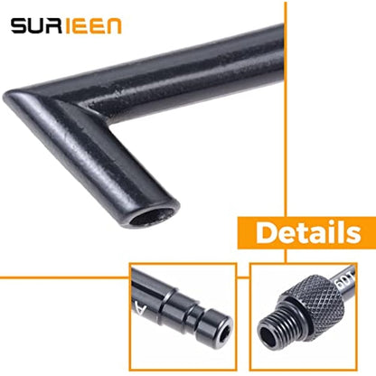 SURIEEN 5Pcs Transmission Service Fluid Oil Filling Filler Adapter ATF Compatible with DSG CVT 09G 01J 722.9 for Audi Benz