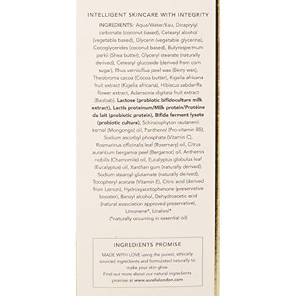 Miracle Cleanser 240ml | Facial Cleanser with Probiotics to Remove Impurities and Makeup | Face Cream with Glycerin to Hydrate Dry Skin | Made from Natural ingredients | Aurelia London