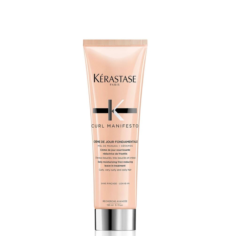 K?rastase Curl Manifesto, Daily Ultra-lightweight Cream Conditioning Treatment, For Curly & Coily Hair, With Manuka Honey & Ceramide, Creme de Jour