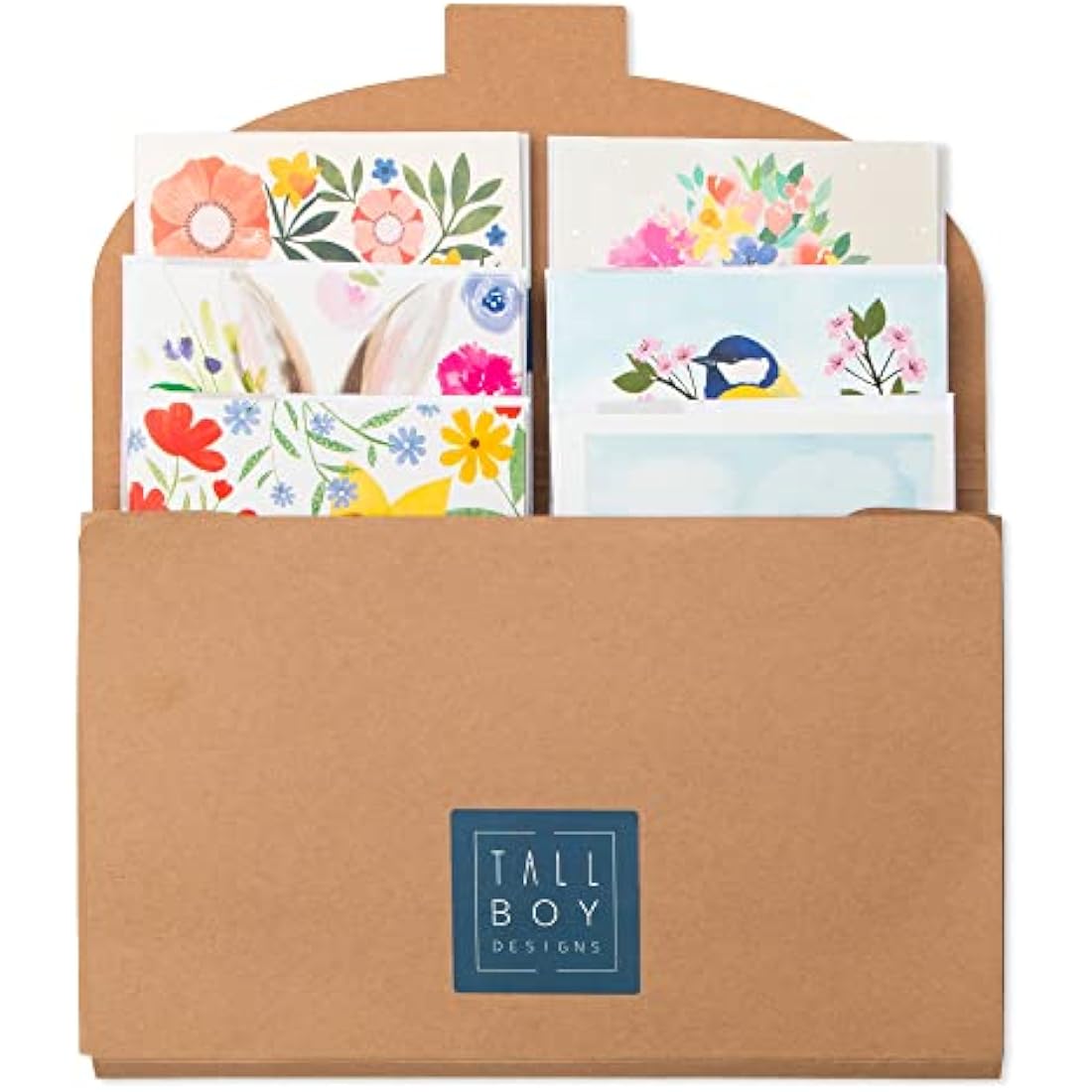 Tall Boy | Everyday Marie Curie Charity Pack Bundle of 36 Greeting Cards Perfect for Birthdays & All Occasions