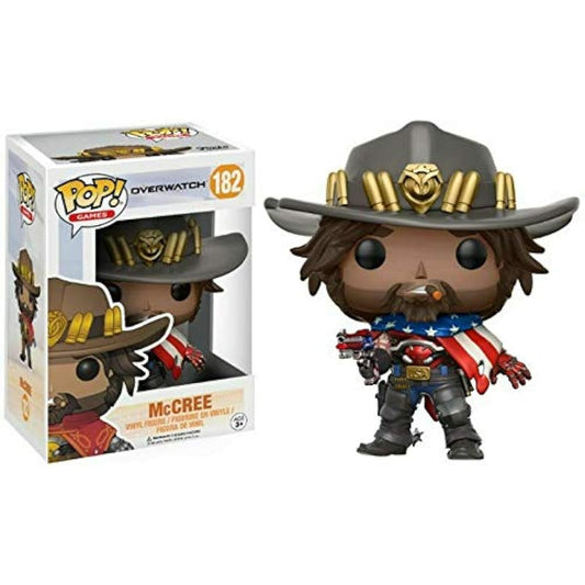 POP! Games: Overwatch - USA McCree Exclusive #182 Vinyl Figure