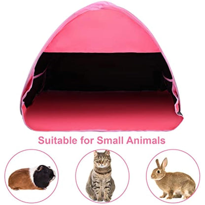 HACRAHO Pop Up Beach Sun Tent, 1 Pack Mini Beach Sun Shade Sun Shelter Tent for Anti-UV Windproof Camping Picnic Tent for Family Camping Picnic Fishing Bench, Rose Red
