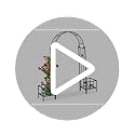 Relaxdays Rose Arch with Planters, Weatherproof, Metal Trellis, Climbers Support, Garden, HWD 226x204x45 cm, Green